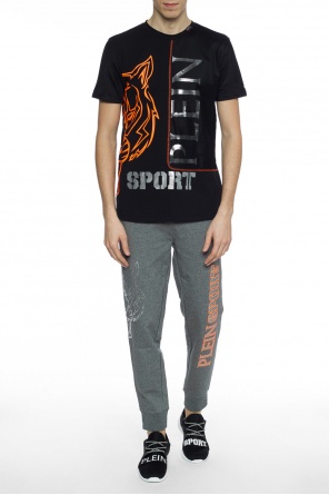 Mesh-trimmed t-shirt, zdjęcie 2 Mesh-trimmed t-shirt od Plein Sport